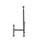 Set of 3" Black Metal Modern Easel, 12", 10", 8"